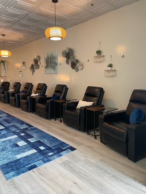 Clients relaxing during IV Therapy Group Events Near Me