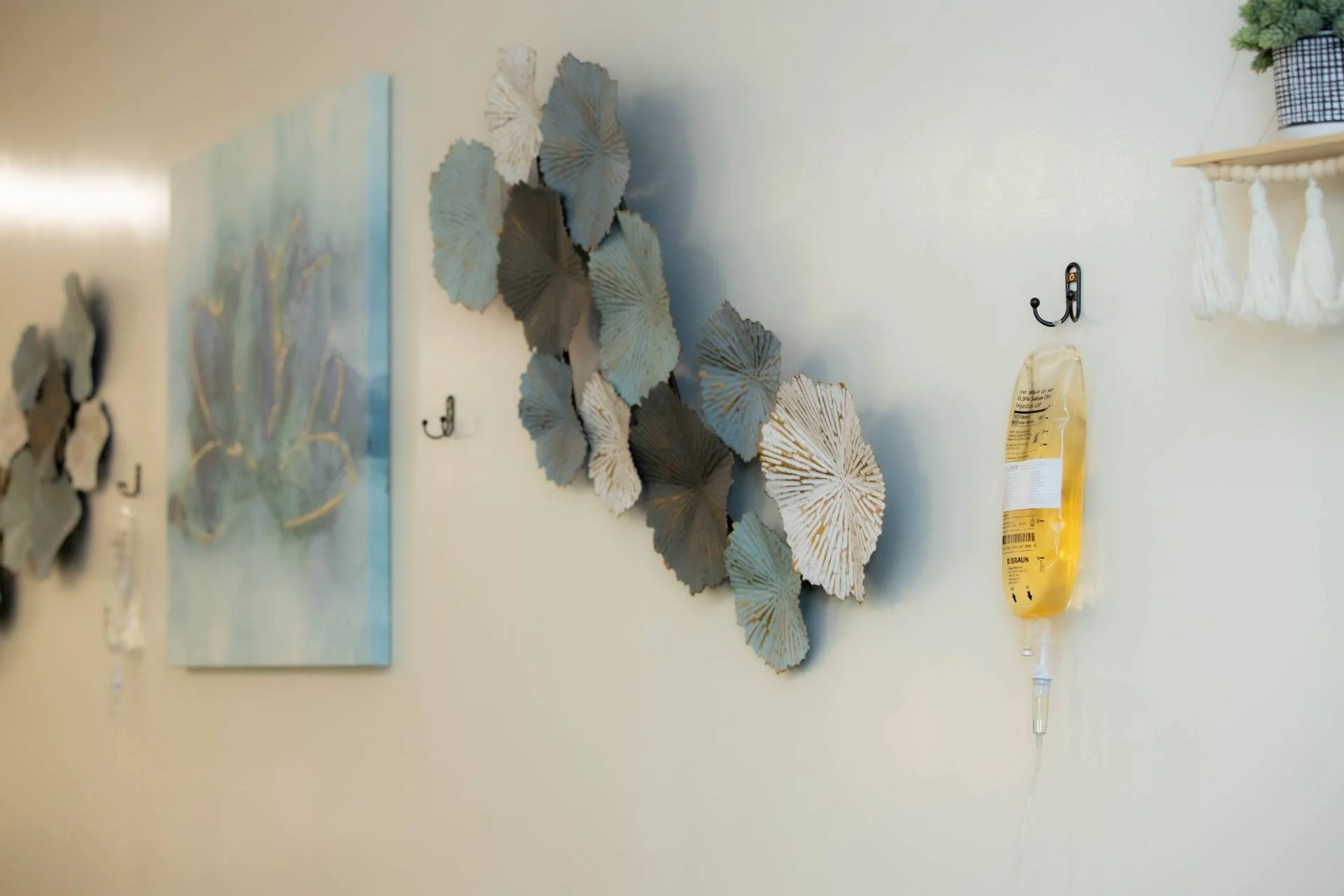 Hydrate IV Bar The Colony lounge with IV Therapy Spa elements