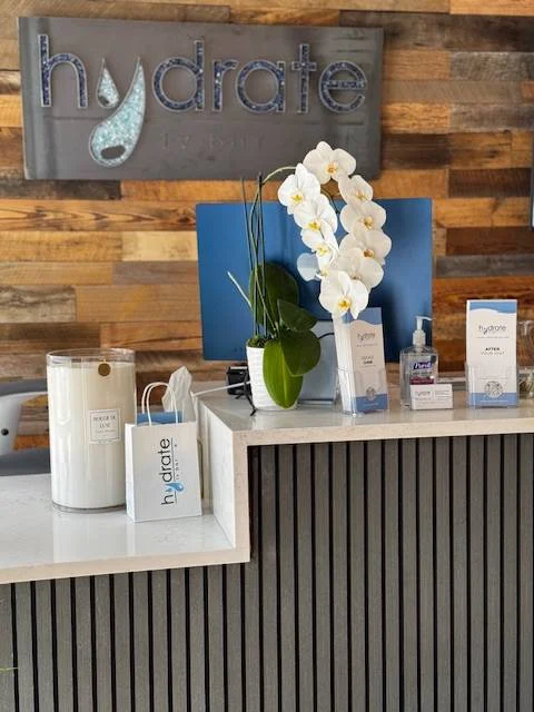 Preston IV bar offering NAD injections IV therapy and wellness treatments